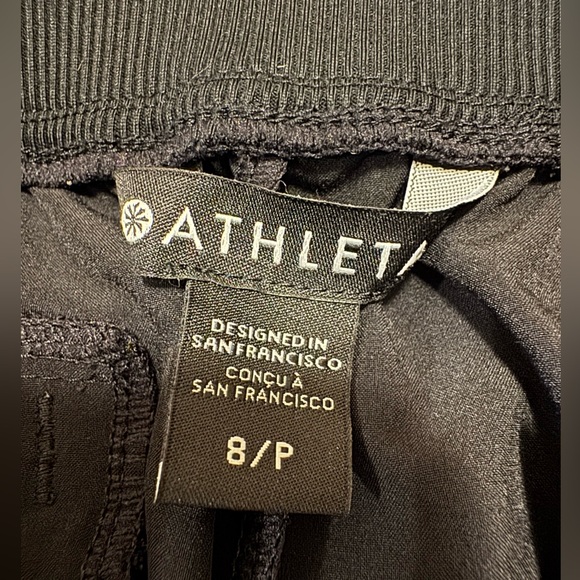 Athleta black Brooklyn jogger ankle pants - Picture 3 of 4